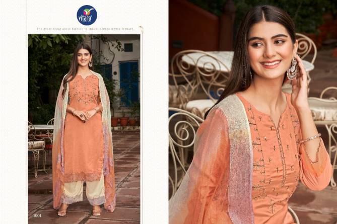 Vitara Cluster Fancy Designer Ethnic Wear Latest Ready Made Suit Collection